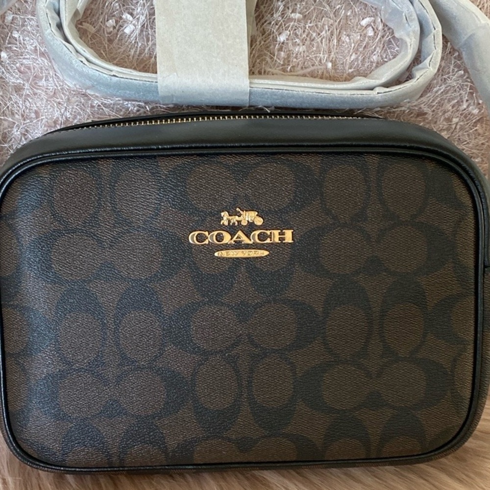 NWT Coach Jamie Camera Bag In Signature Canvas - Picture 6 of 9